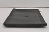 Authentic GUCCI Vintage Clutch Hand Bag Purse Leather Black 7797I