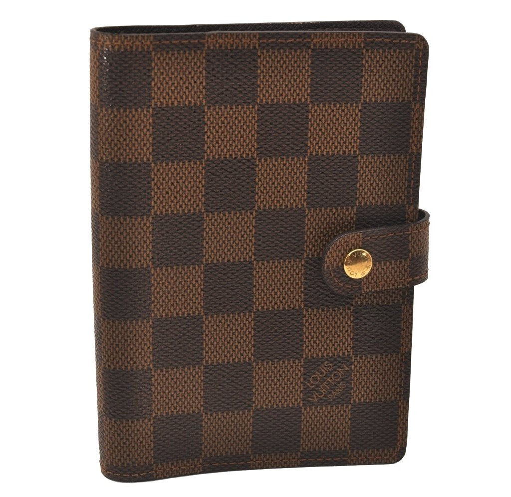 Authentic Louis Vuitton Damier Agenda PM Notebook Cover R20700 LV 7797J