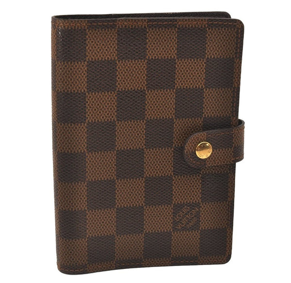 Authentic Louis Vuitton Damier Agenda PM Notebook Cover R20700 LV 7797J