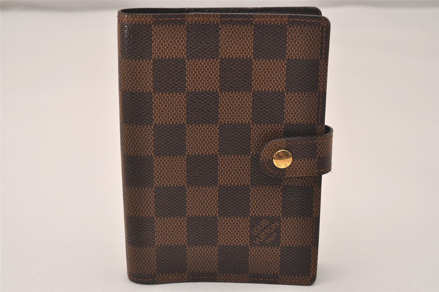 Authentic Louis Vuitton Damier Agenda PM Notebook Cover R20700 LV 7797J