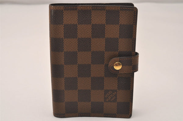Authentic Louis Vuitton Damier Agenda PM Notebook Cover R20700 LV 7797J
