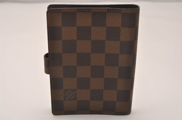 Authentic Louis Vuitton Damier Agenda PM Notebook Cover R20700 LV 7797J