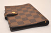 Authentic Louis Vuitton Damier Agenda PM Notebook Cover R20700 LV 7797J
