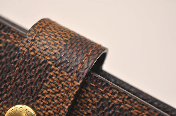 Authentic Louis Vuitton Damier Agenda PM Notebook Cover R20700 LV 7797J