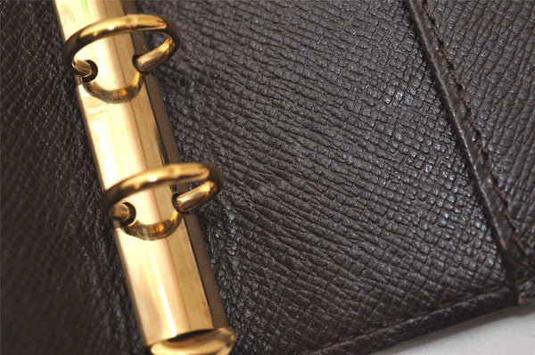 Authentic Louis Vuitton Damier Agenda PM Notebook Cover R20700 LV 7797J