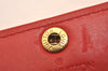 Authentic Louis Vuitton Vernis Ludlow Coin Purse Card Case Red M91090 LV 7798J