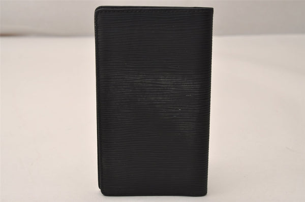 Authentic Louis Vuitton Epi Agenda Posh Notebook Cover Black R20522 Junk 7799J