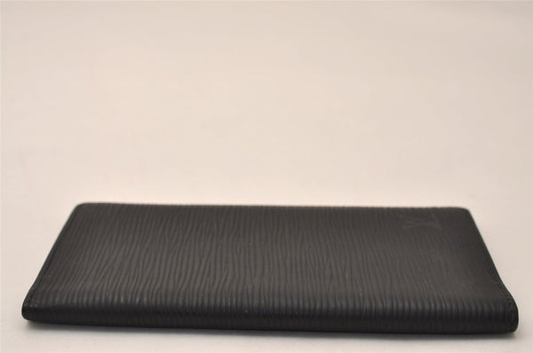 Authentic Louis Vuitton Epi Agenda Posh Notebook Cover Black R20522 Junk 7799J