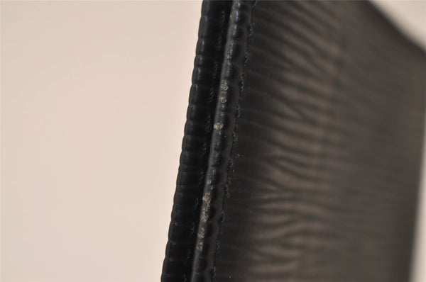 Authentic Louis Vuitton Epi Agenda Posh Notebook Cover Black R20522 Junk 7799J