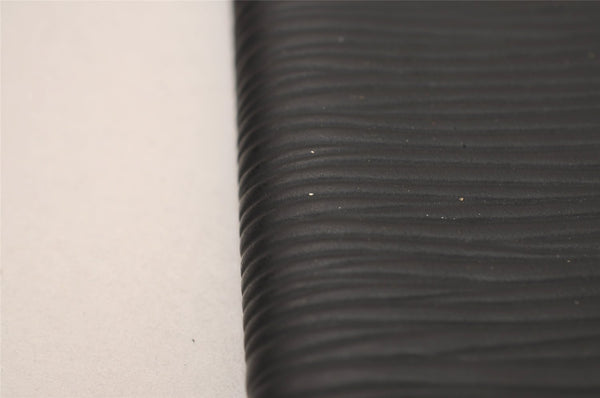 Authentic Louis Vuitton Epi Agenda Posh Notebook Cover Black R20522 Junk 7799J