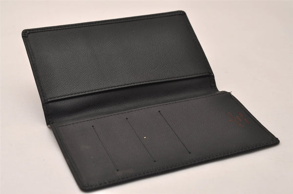 Authentic Louis Vuitton Epi Agenda Posh Notebook Cover Black R20522 Junk 7799J