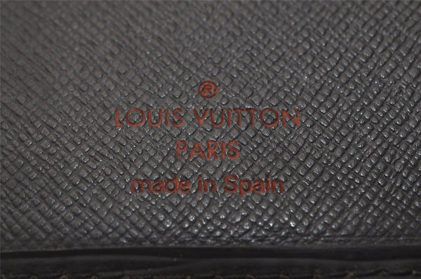 Authentic Louis Vuitton Epi Agenda Posh Notebook Cover Black R20522 Junk 7799J