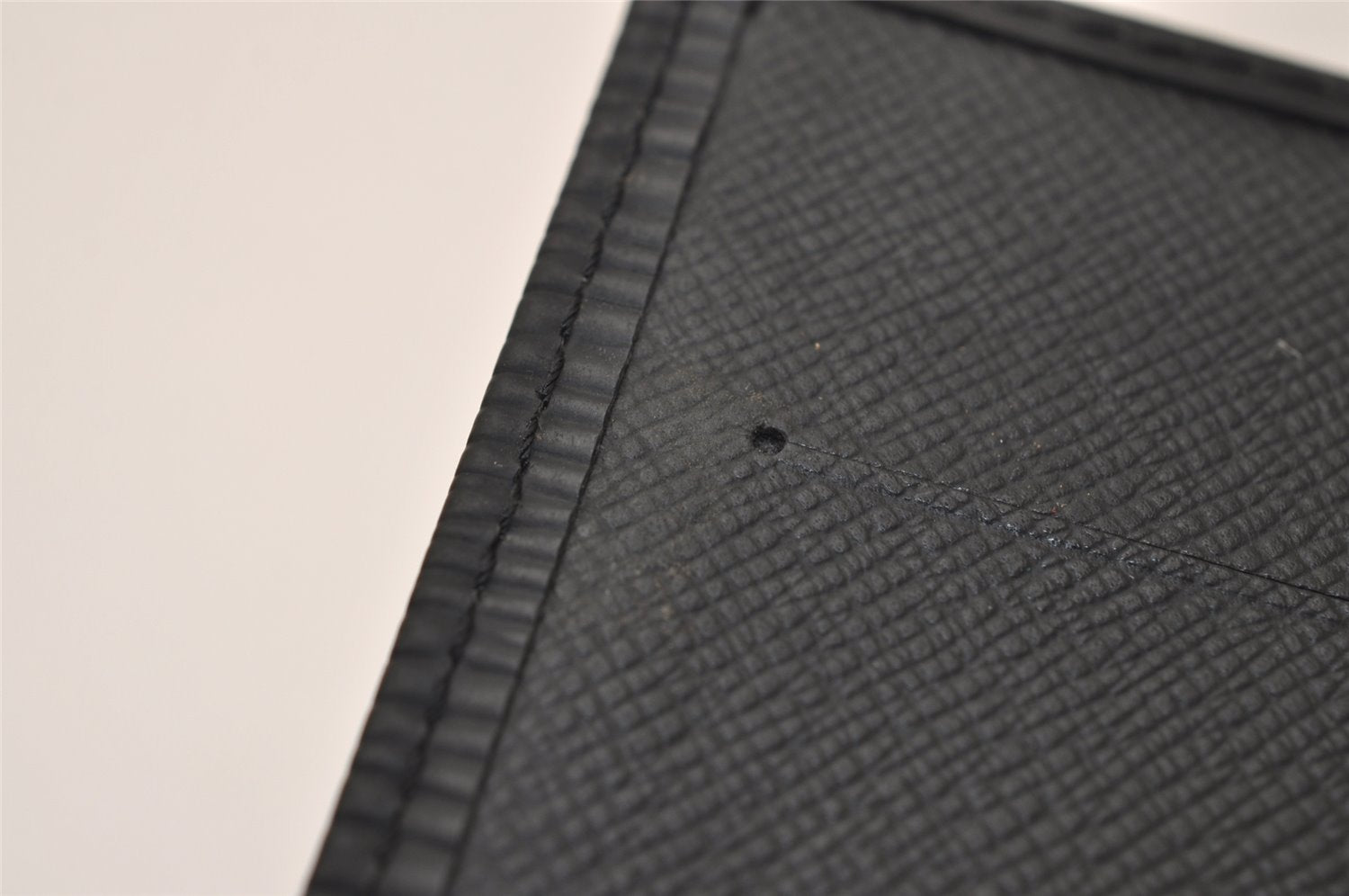 Authentic Louis Vuitton Epi Agenda Posh Notebook Cover Black R20522 Junk 7799J