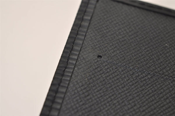 Authentic Louis Vuitton Epi Agenda Posh Notebook Cover Black R20522 Junk 7799J