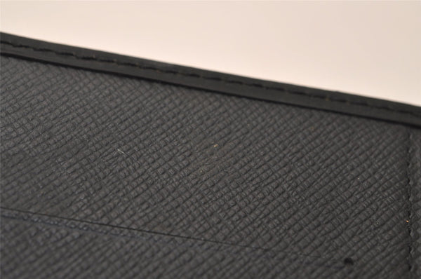 Authentic Louis Vuitton Epi Agenda Posh Notebook Cover Black R20522 Junk 7799J