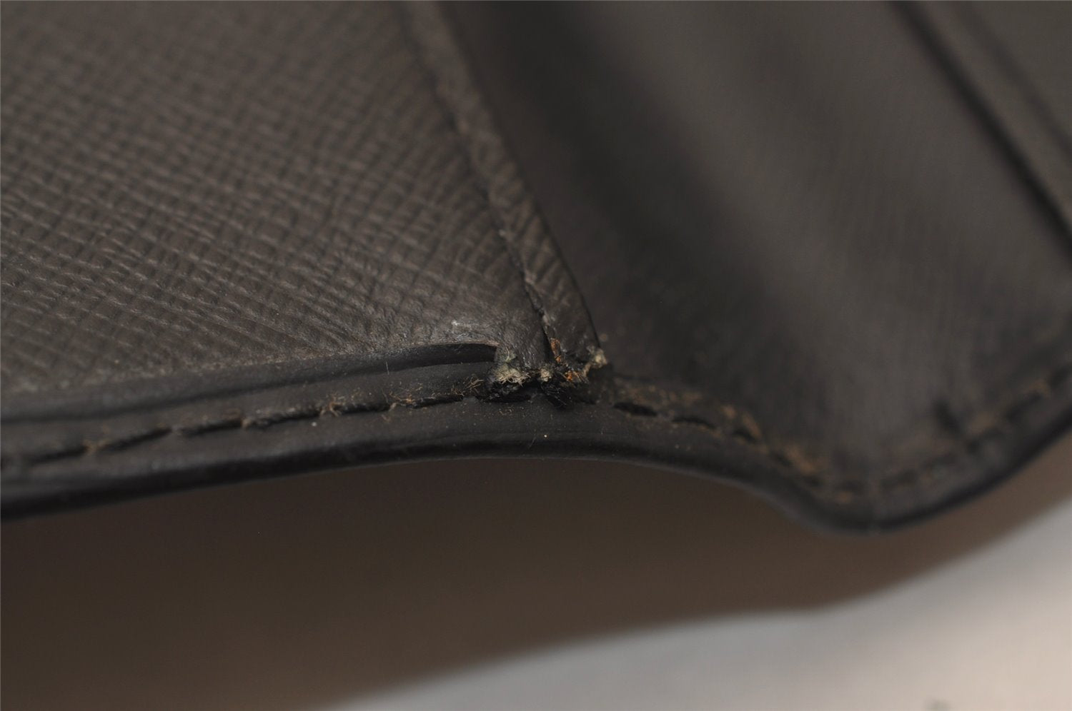 Authentic Louis Vuitton Epi Agenda Posh Notebook Cover Black R20522 Junk 7799J