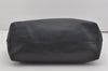 Authentic MIU MIU VITELLO SOFT Leather Shoulder Tote Bag RR1934 Blue Black 7800I