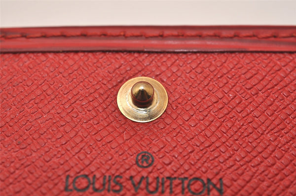 Authentic Louis Vuitton Epi Multicles 6 Key Case Red M63817 LV 7800J