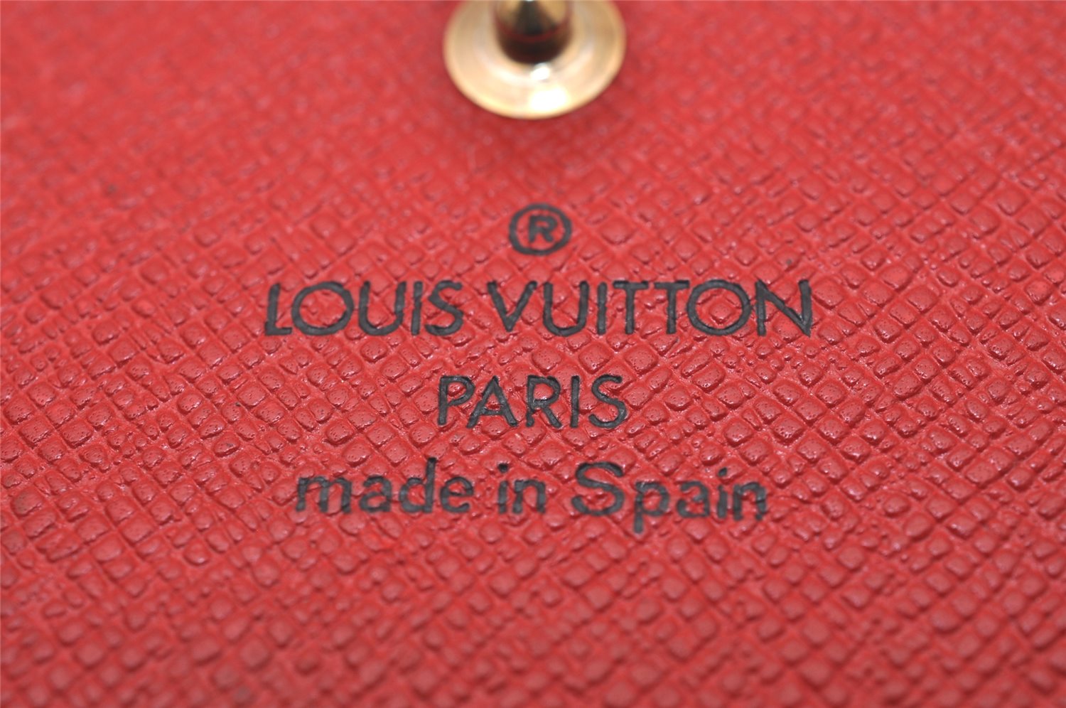 Authentic Louis Vuitton Epi Multicles 6 Key Case Red M63817 LV 7800J