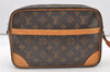 Auth Louis Vuitton Monogram Trocadero 27 Shoulder Cross Bag M51274 LV Junk 7801J
