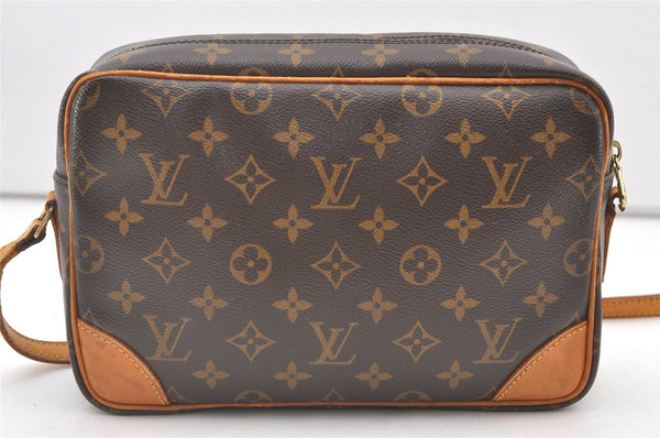 Auth Louis Vuitton Monogram Trocadero 27 Shoulder Cross Bag M51274 LV Junk 7801J