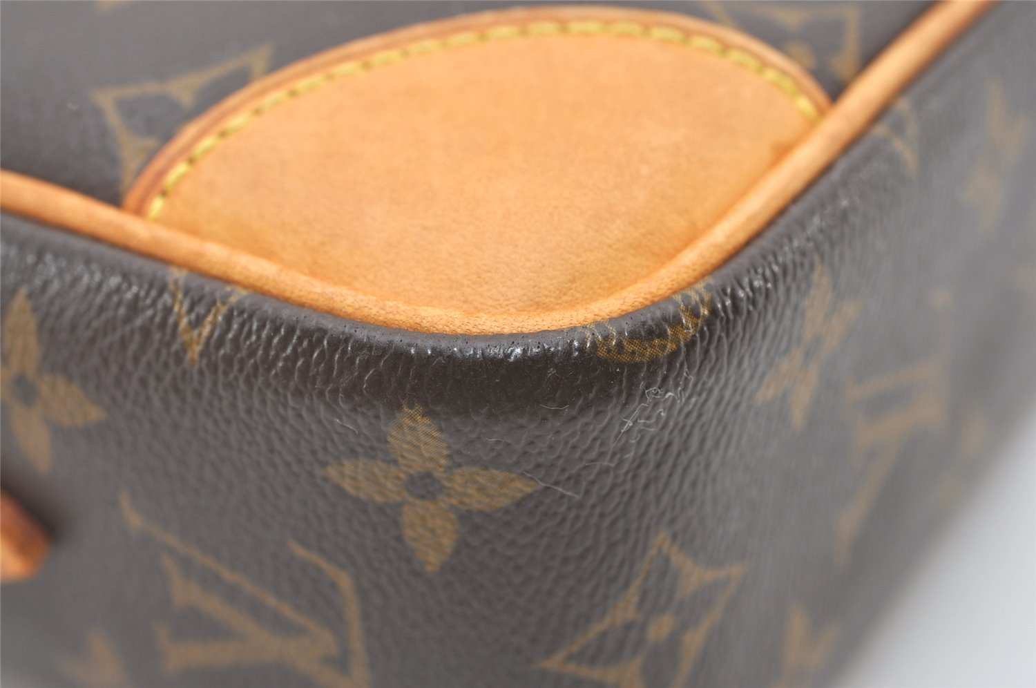 Auth Louis Vuitton Monogram Trocadero 27 Shoulder Cross Bag M51274 LV Junk 7801J