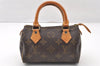 Authentic Louis Vuitton Monogram Mini Speedy Hand Bag Purse M41534 LV 7802I