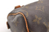 Authentic Louis Vuitton Monogram Mini Speedy Hand Bag Purse M41534 LV 7802I
