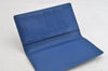 Authentic Louis Vuitton Epi Agenda Posh Notebook Cover Blue R20525 LV 7802J