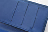 Authentic Louis Vuitton Epi Agenda Posh Notebook Cover Blue R20525 LV 7802J