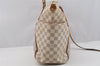 Authentic Louis Vuitton Damier Azur Totally MM Tote Bag N51262 LV Junk 7803I