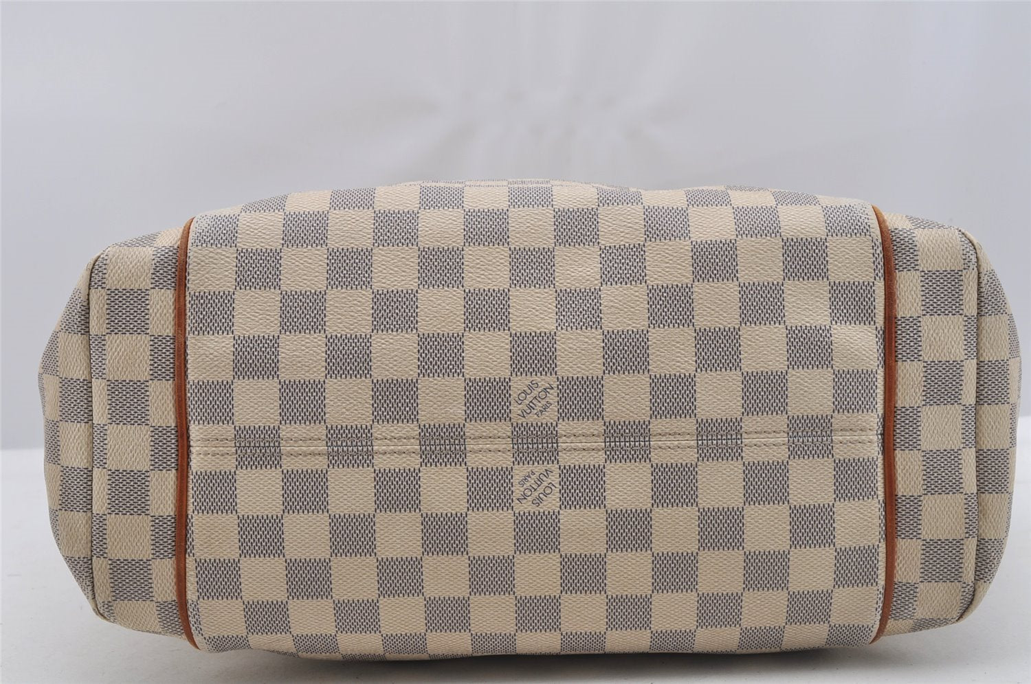 Authentic Louis Vuitton Damier Azur Totally MM Tote Bag N51262 LV Junk 7803I