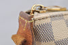 Authentic Louis Vuitton Damier Azur Totally MM Tote Bag N51262 LV Junk 7803I