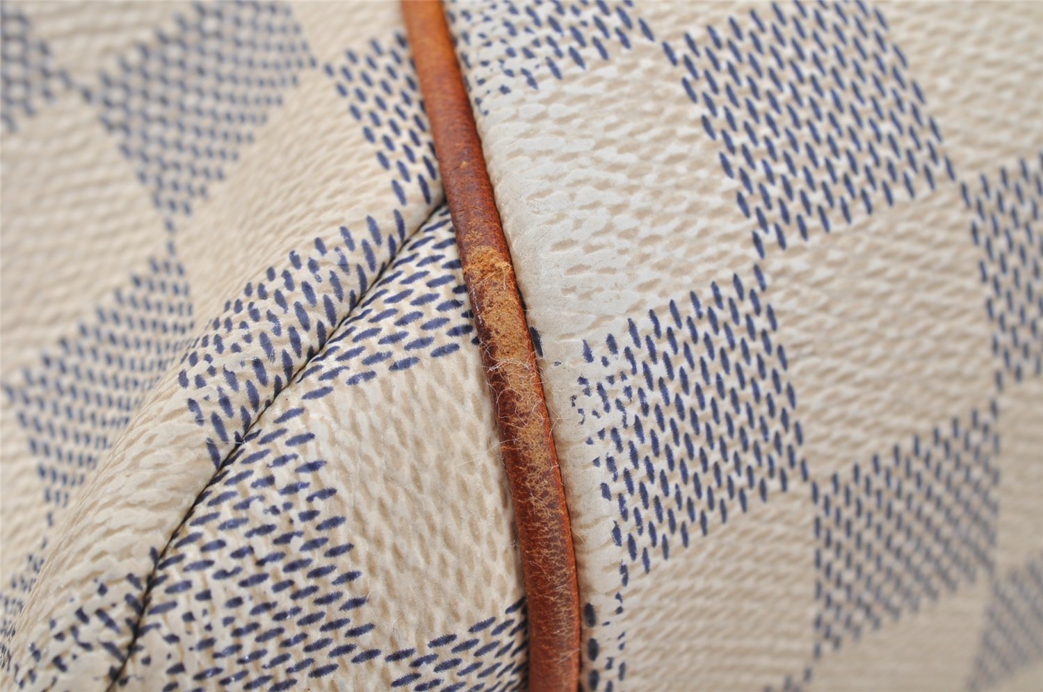 Authentic Louis Vuitton Damier Azur Totally MM Tote Bag N51262 LV Junk 7803I