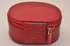 Authentic Louis Vuitton Epi Ecrin Bijoux 8 Jewelry Case Red M48227 LV 7803J