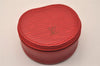 Authentic Louis Vuitton Epi Ecrin Bijoux 8 Jewelry Case Red M48227 LV 7803J