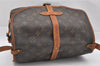 Authentic Louis Vuitton Monogram Saumur 30 Shoulder Cross Bag M42256 LV 7804I