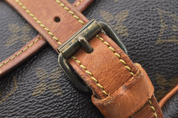 Authentic Louis Vuitton Monogram Saumur 30 Shoulder Cross Bag M42256 LV 7804I