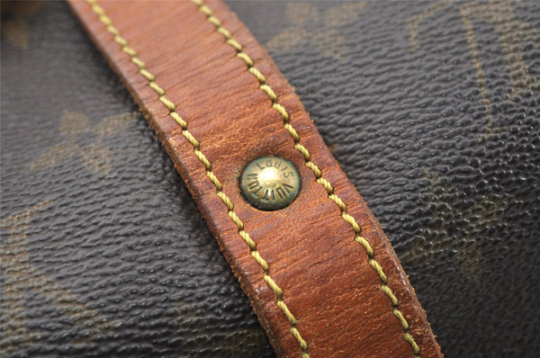 Authentic Louis Vuitton Monogram Saumur 30 Shoulder Cross Bag M42256 LV 7804I