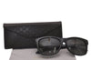 Authentic GUCCI Web Sherry Line Sunglasses GG 3735/F/S Plastic Black 7804J