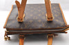Authentic Louis Vuitton Monogram Popincourt Haut Shoulder Bag M40007 LV 7805I