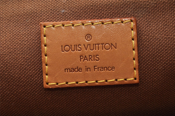 Authentic Louis Vuitton Monogram Popincourt Haut Shoulder Bag M40007 LV 7805I