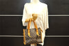 Authentic Louis Vuitton Monogram Popincourt Haut Shoulder Bag M40007 LV 7805I