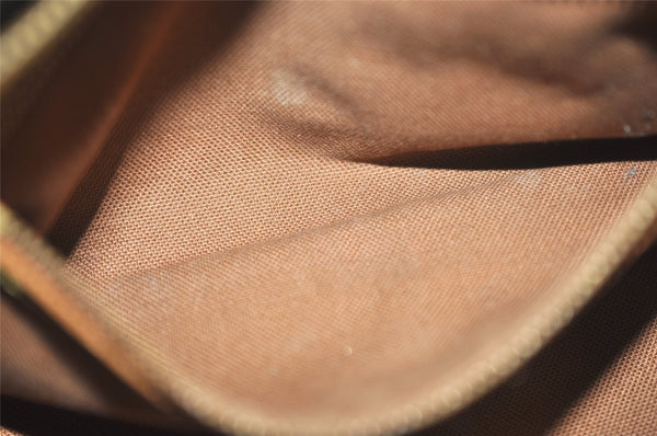 Authentic Louis Vuitton Monogram Trotteur Shoulder Cross Bag M51240 Junk 7806I