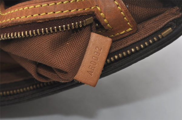 Authentic Louis Vuitton Monogram Trotteur Shoulder Cross Bag M51240 Junk 7806I