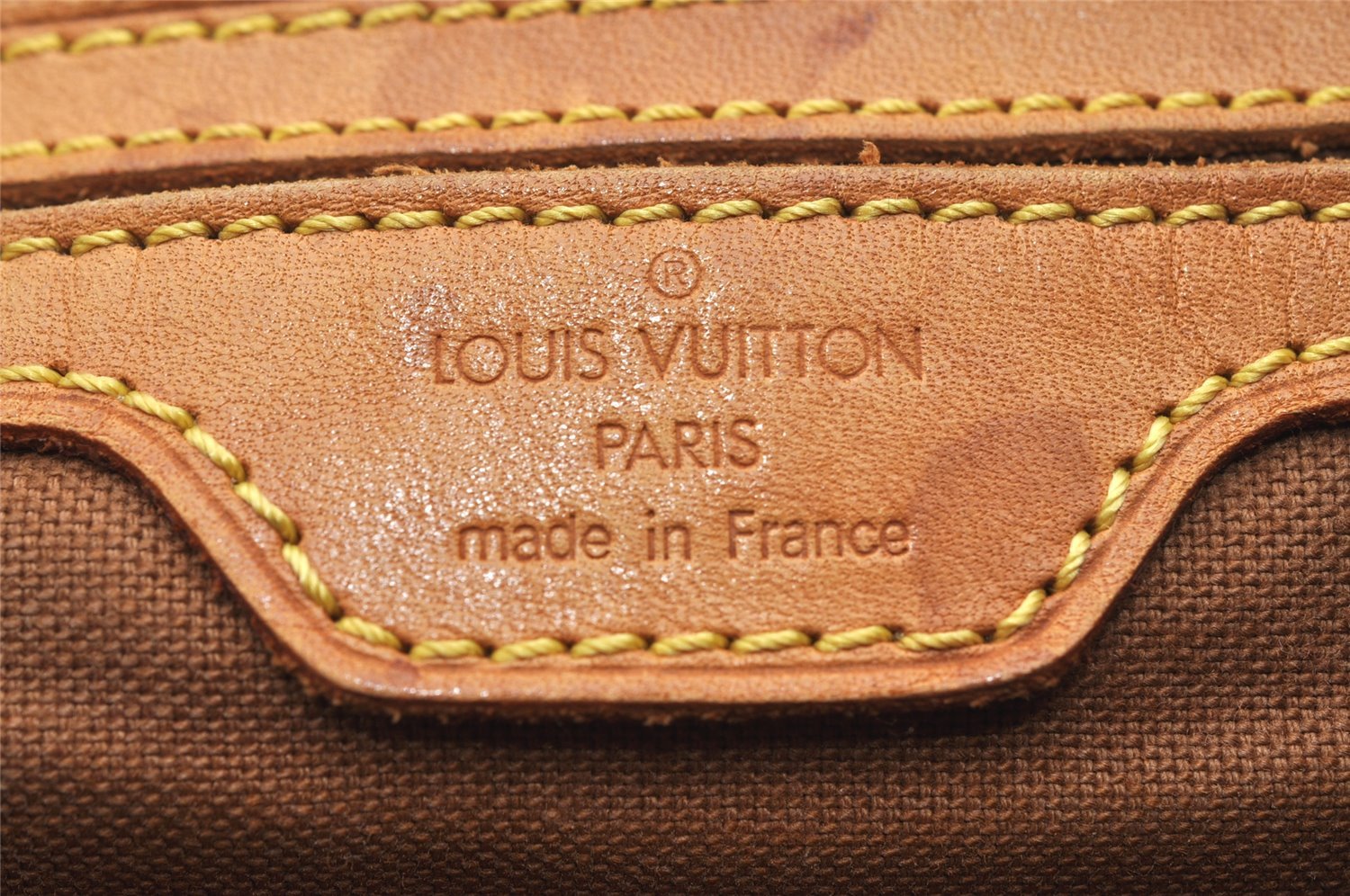 Authentic Louis Vuitton Monogram Montsouris GM Backpack M51135 LV Junk 7808I