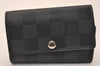 Authentic Louis Vuitton Damier Graphite Multicles 6 Key Case M62662 LV 7808J
