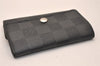 Authentic Louis Vuitton Damier Graphite Multicles 6 Key Case M62662 LV 7808J