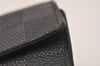 Authentic Louis Vuitton Damier Graphite Multicles 6 Key Case M62662 LV 7808J