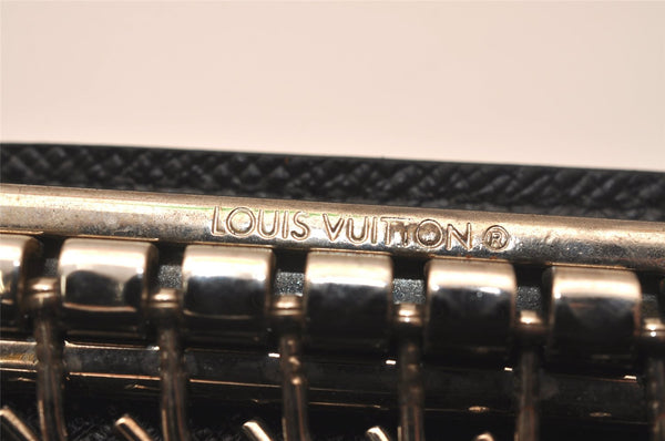 Authentic Louis Vuitton Damier Graphite Multicles 6 Key Case M62662 LV 7808J